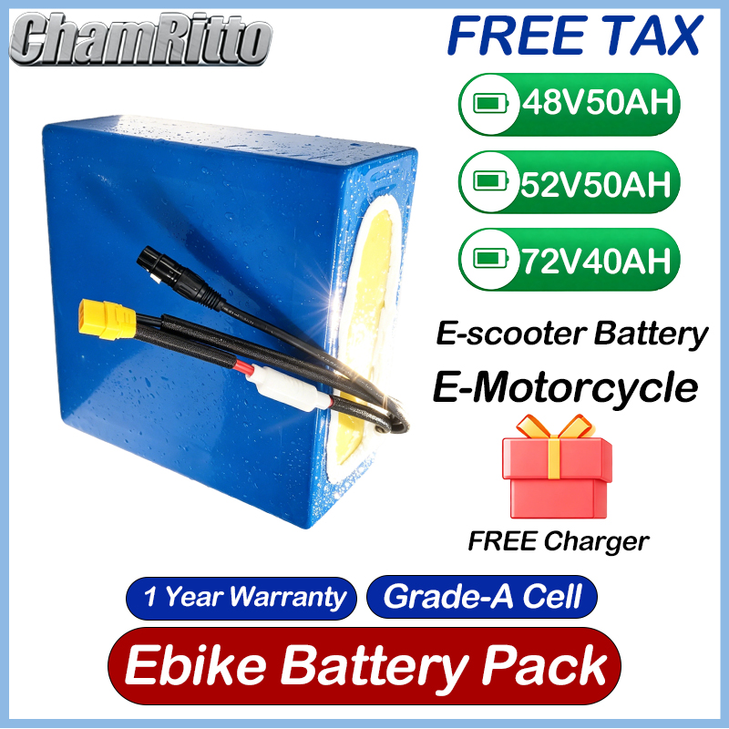 60V 50Ah Electric Scooter Battery - Akumulator do roweru elektrycznego/hulajnogi elektrycznej 48V