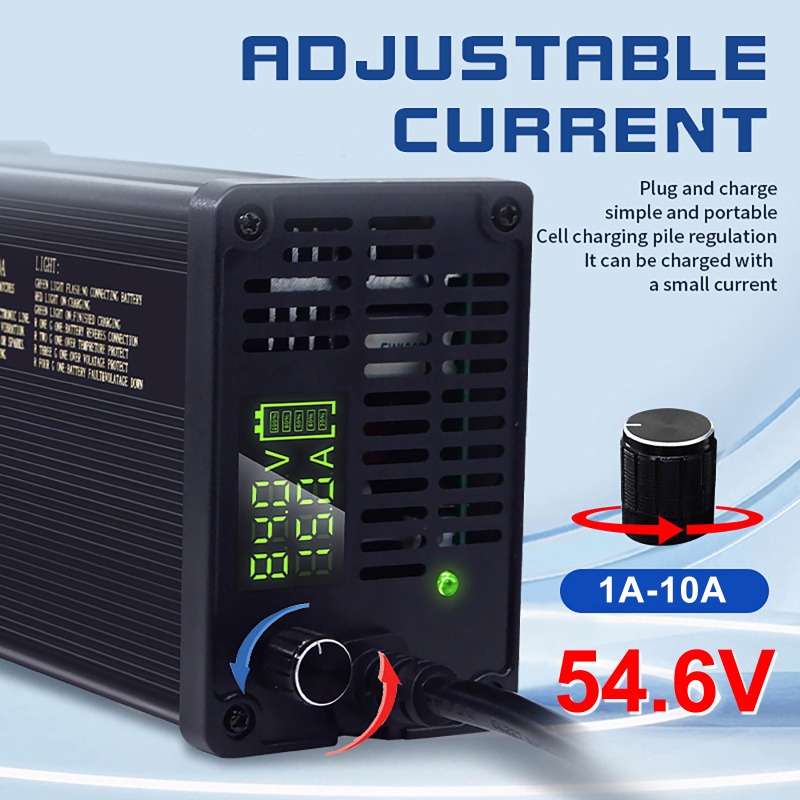 84V 20A Smart Charger - Ładowarka do akumulatorów litowych 48V z