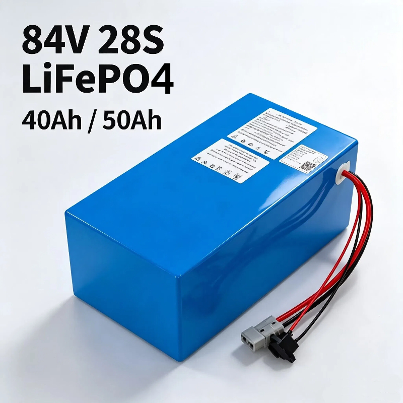 72V 40Ah Lifepo4 Battery Pack - Akumulator litowo-żelazowo-fosforanowy (LiFePo4) 27S 84V 24S