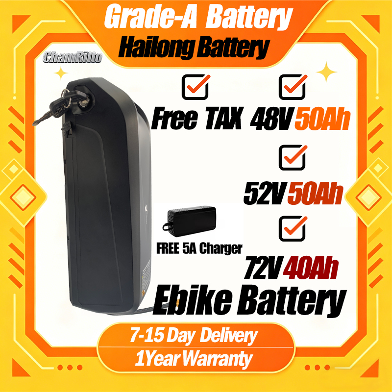 60V 50Ah Electric Scooter Battery - Akumulator do e-bike'a 48V 50AH 52V