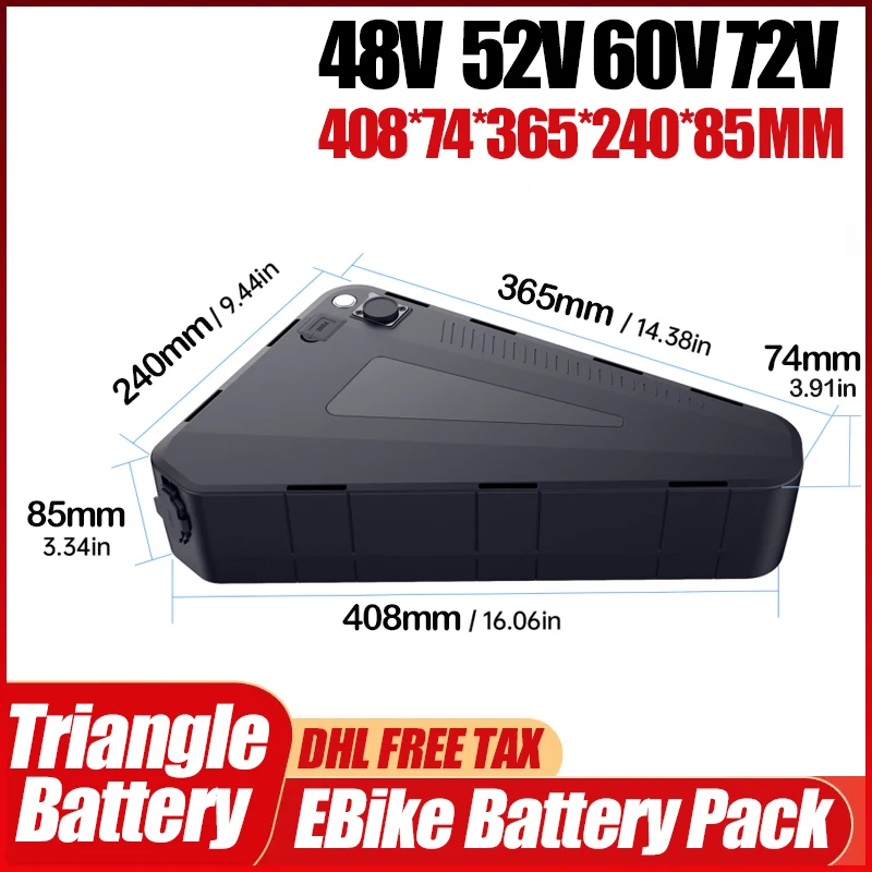 Rower elektryczny 60V 72V trój – 72V 50Ah 21700 Lithium Battery recenzja i cena