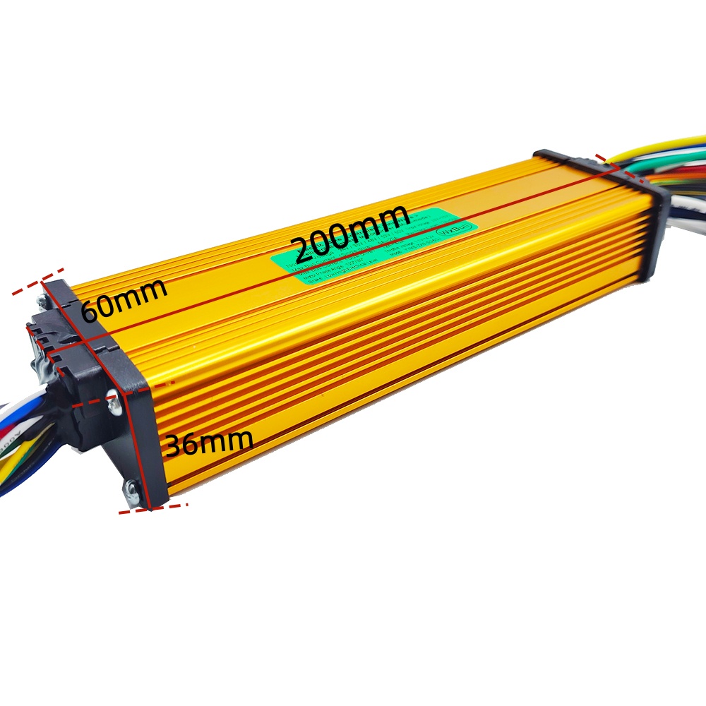 Sterownik BLDC 36V-60V, sinuso – Kelly Kls7230S Controller recenzja i cena