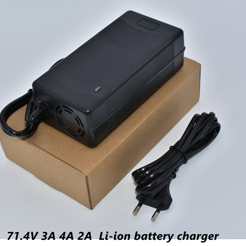 71.4V 3A 4A 2A Ładowarka litow – 84V 20A Smart Charger recenzja i cena