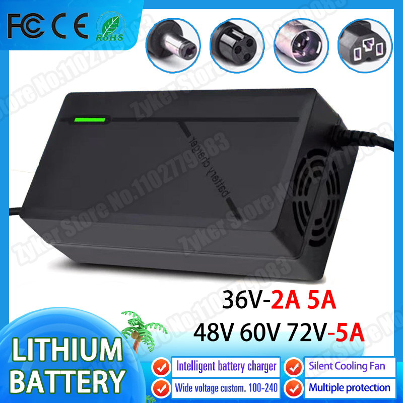 Ładowarka 36V 48V 60V 72V 2A 5 – 84V 20A Smart Charger recenzja i cena