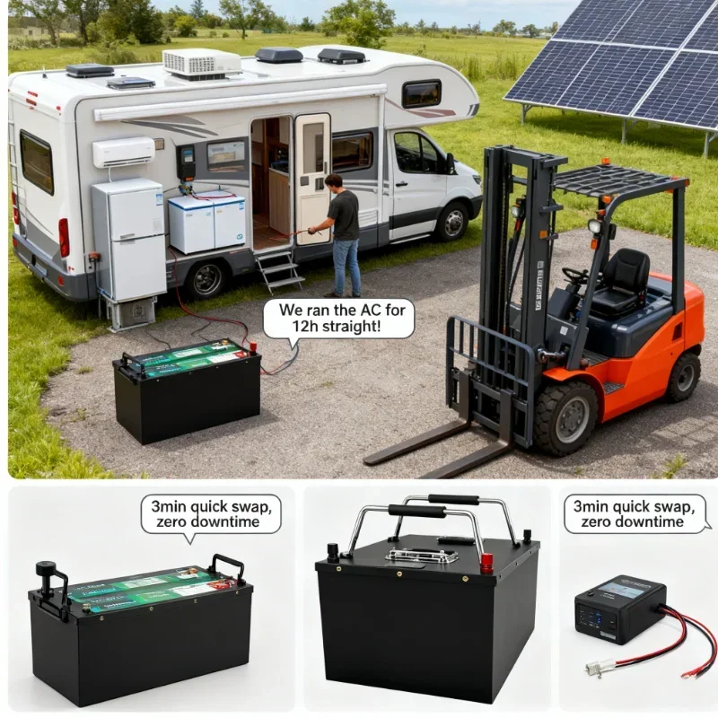 Akumulator litowo-żelazowo-fos – 72V 40Ah Lifepo4 Battery Pack recenzja i cena